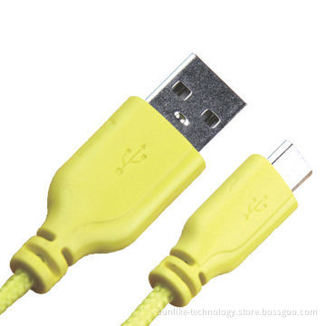 Micro USB Cable for Samsung, High-end Nylon Braiding Charging, Conductivity and Reliability